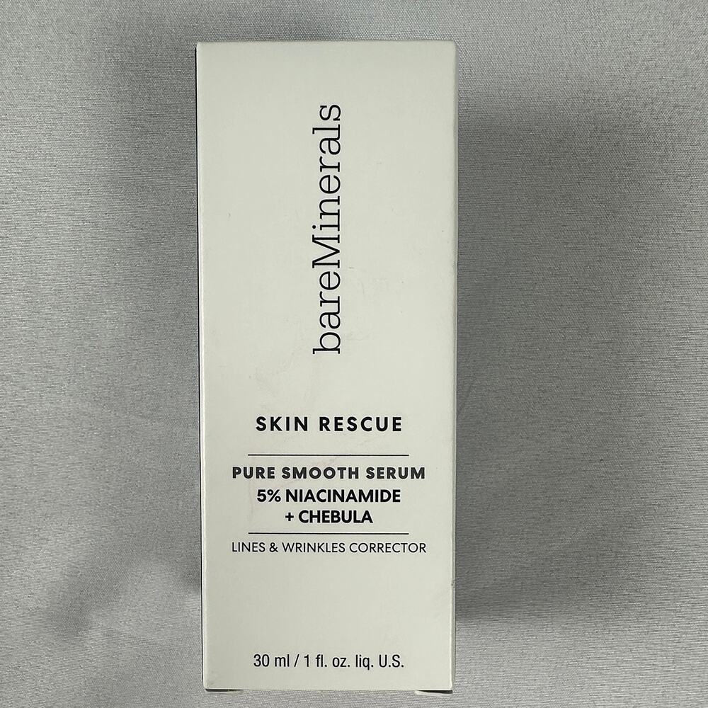 bareMinerals Skin Rescue Pure Smooth Serum 1oz NIB